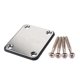 thumbnail image 3 of Eigraketly Placa de cuello de guitarra eléctrica, placa de unión de cuello de guitarra de acero inoxidable, accesorios para instrumentos Accesorios para instrumentos musicales, 3 of 6