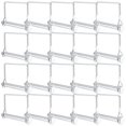 thumbnail image 1 of LAICAIW Coupler Pin, Safety Coupler Pin, Shaft Locking Pin, Trailer Pin, Wire Lock Pin, Square Shape Locking Pins for Trailer (20 PCS 9.21mm x 70mm), 1 of 7