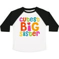 thumbnail image 3 of Inktastic Cutest Big Sister Girls Toddler T-Shirt, 3 of 5
