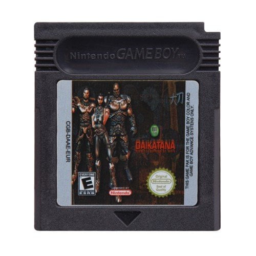 Video Games Cartridge Compatible for GB&GBC Handheld Console Daikatana