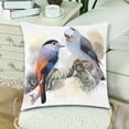 thumbnail image 3 of MKHERT Two Birds Throw Pillowcase Pillow Cover Cushion Couver 18x18 inch, Set of 2, 3 of 3