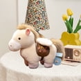 thumbnail image 6 of 2026 Year of The Horse Soft Plush Pillow, 7.9in Cute Stuffed Toy, Suitable for Adults and Teenagers, Perfect Birthday or Party Gift and Home Decor Accessory, White, 6 of 8