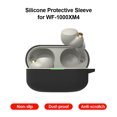 thumbnail image 3 of Funda protectora de silicona Para Sony WF-1000XM4 Ndcxsfigh con llavero negro, 3 of 6