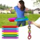 thumbnail image 4 of 6 piezas de juguetes de tubo antiestrés coloridos, tubo elástico de plástico, juguetes sensoriales para aliviar el estrés, regalos para el desarrollo temprano de los niños, 4 of 5