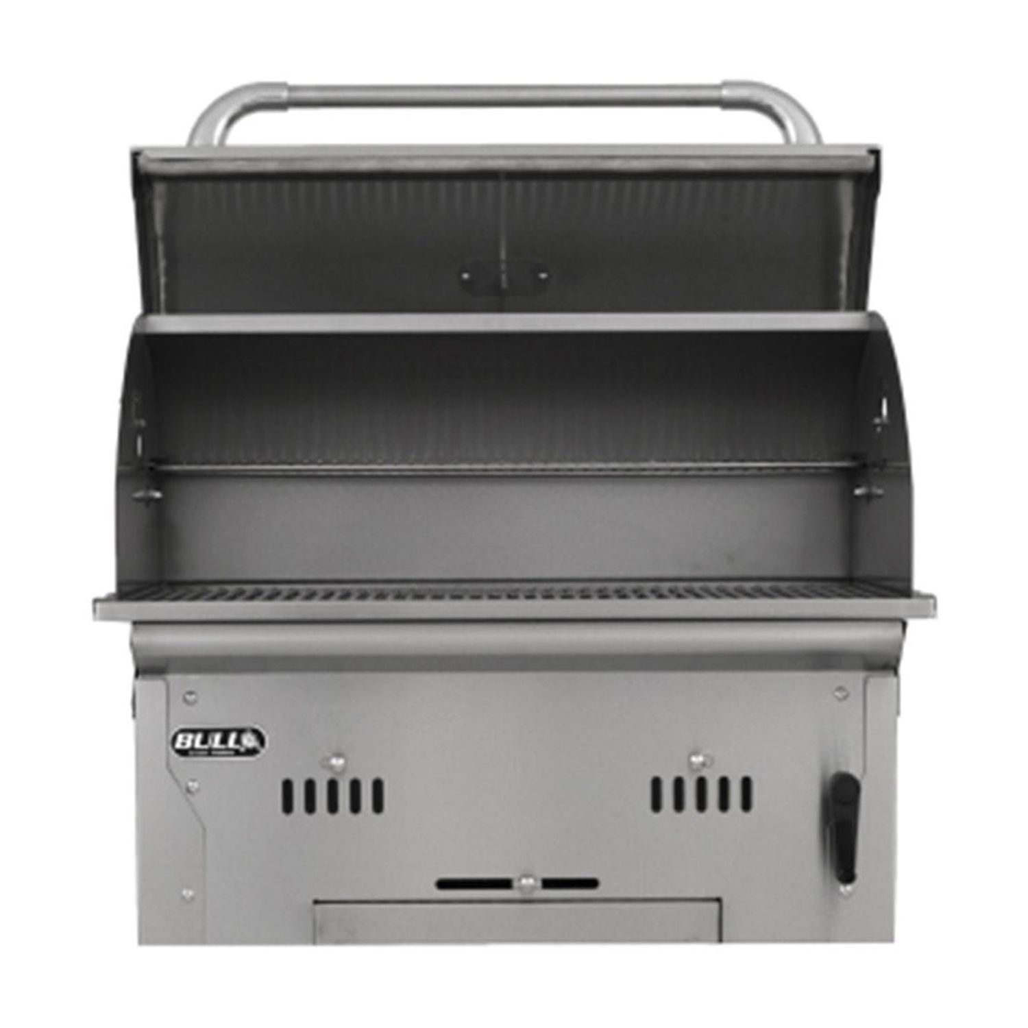 Bull Outdoor Products 210 Square Inch Rack Stainless Steel Bison Charcoal Grill