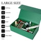 thumbnail image 4 of Caja de regalo LFBOX con tapa magnética verde de 35 x 21 x 11 cm, paquete de 5, 4 of 7