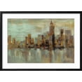 thumbnail image 2 of Art.com Misty Day in Manhattan Art Print by Silvia Vassileva, Black Frame Wall Art, 29" x 21", 2 of 5