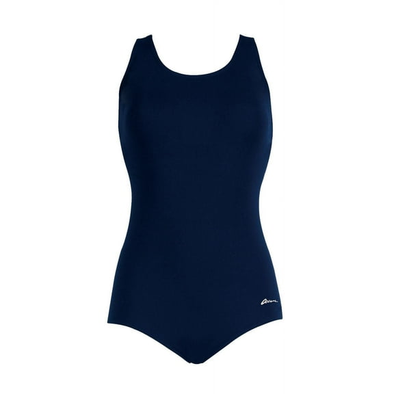 Dolfin Women's Aquashape Conservative Lap Suit (Navy, 6)