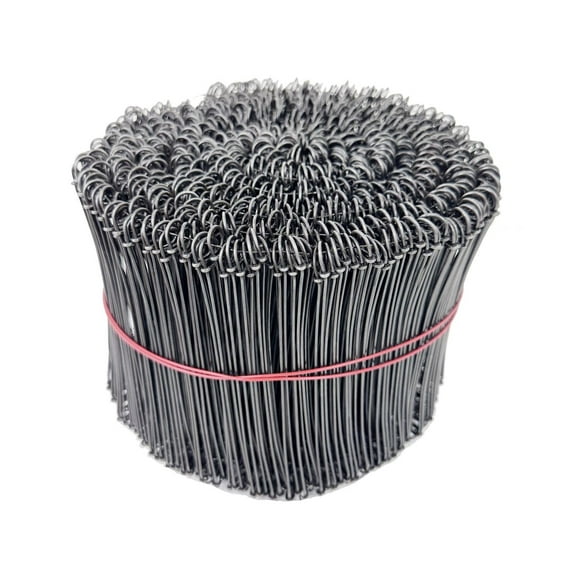 Bridas de alambre para barras de refuerzo Zeluga 23-270, 6 pulgadas, calibre 16, 1000 unidades Acero
