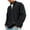 Black #1, variant on Quarter Zip Pullover Men Plus Size Corduroy Sweatshirt Retro Stand Collar Long Sleeve Quarter Zipper Pullover Sweater Fall Pullover Tops,Gray XL