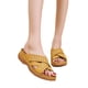 thumbnail image 5 of Zapatos de mujer color sólido ahueca hacia fuera talón inclinado sandalias cómodas de moda Wmkox8yii  hj789, 5 of 9