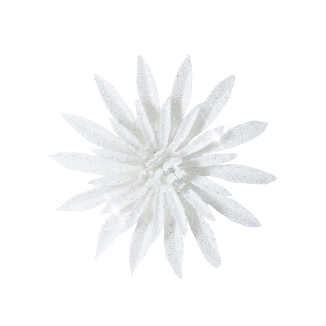 Flowers Velvet Large 15 Cm Décor for Holiday Trees Parties and Home