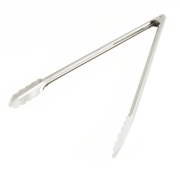 Excellante 12" stainless steel tong, comes in each