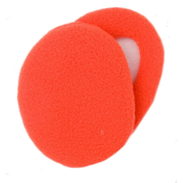 Cache-Oreilles Sans Bande/cache-Oreilles en Polaire - HiViz Orange, Petit