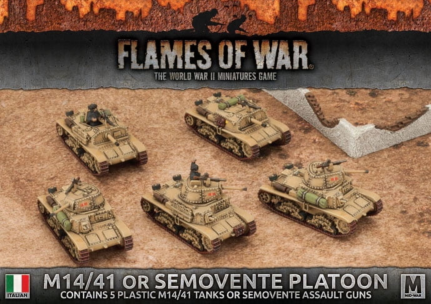 Flames Of War Rural Road Expansion Set Terrain By Battlefront BB140 - 7 Pre-Painted Road & Rail Sections For Tabletop Wargaming