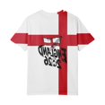 thumbnail image 6 of LNZGNM Women's Soccer Jersey USA MEX CA Short Sleeve Crewneck Graphic Tee Football Tournament Fan Top for Sports Party Vacation Game Day,White(XXL), 6 of 6