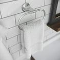 thumbnail image 4 of Pfister BRB-PFM0GS Pfirst Modern 8-3/16" Wall Mounted Towel Ring - Nickel, 4 of 5