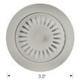 thumbnail image 3 of Blanco 240338 Decorative Metal Disposal Flange, Concrete Gray, 3 of 7