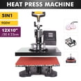 thumbnail image 1 of Multifunctional 360 Degree Swivel T-shirt Heat Press Machine 5 in 1, 1 of 8