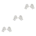 thumbnail image 3 of ZLight 1 Pair Kids Mittens Simple Style Clothes Accessory Solid Color Fingers Cover Beautiful Toddler Mitten for Winter White 3Set, 3 of 6