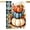Pumpkin, variant on Happy Halloween Ghost Pumpkin Garden Flag, Canvas Jack O Lantern Bat Spiderweb Yard Decoration, 28 x 40 in