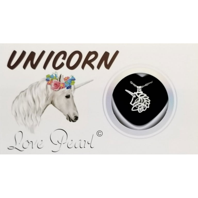 Unicorn love pearl best sale necklace