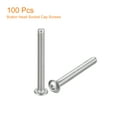 thumbnail image 3 of #6-32x1-1/4" Button Head Socket Cap Screws, 100 Pack 304 Stainless Steel Screws, 3 of 5