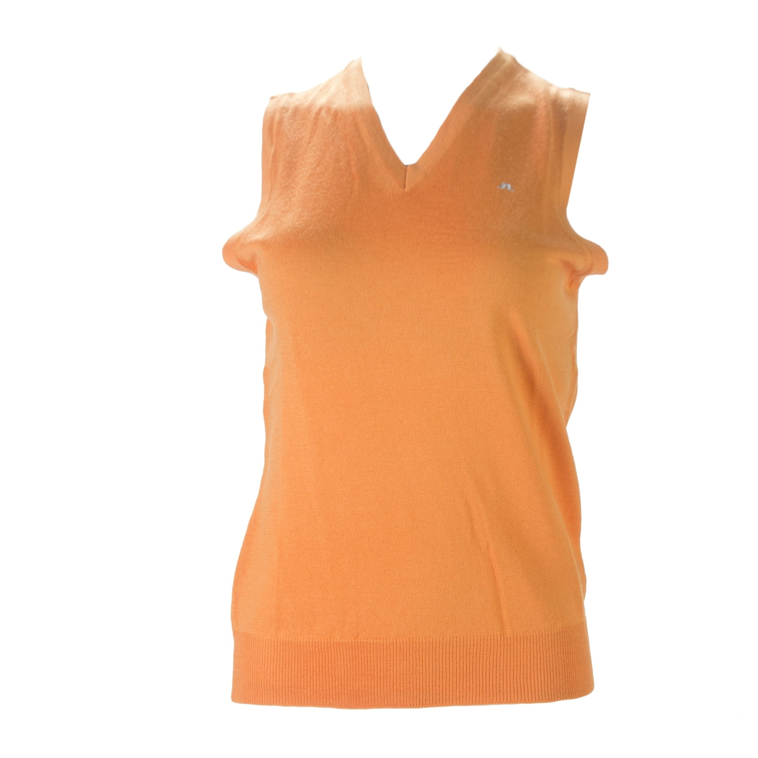 J. LINDEBERG Women's Aya Merino Knit Sweater Vest, Orange, X-Small -  Walmart.com