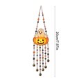 thumbnail image 2 of BingTong Halloween Themed Wind Chime Acrylic Outdoor Decor,Wind‑Chime‑Style Wall Pendant with Ghost,Witch Hat,Pumpkin and so on Design,Bead‑Strung Holiday Decor,for Window,Door,H-D, 2 of 6