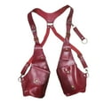 thumbnail image 2 of yuksok Hidden Underarm Shoulder Bag Shoulder Pouch for Outdoor Sports Cosplay Party Red, 2 of 9