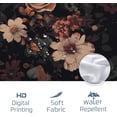 thumbnail image 4 of Dark Floral Shower Curtain Academia Whimsigoth Moody Shower Curtain Flower Plant Bathroom Decor Polyester Fabric-72" x 72", 4 of 6