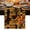 Orange, variant on Orange Black African Women Table Runner 70 Inches Long, Ethnic Tribe Giraffe Vintage Kitchen Coffee Dining Table Decoration for Home Party Birthday Wedding Home Decor 13x70 Inches