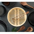 thumbnail image 4 of Jason Wu 12" Bamboo Steamer Insert w/ Silicone Rim and Mat, 4 of 4