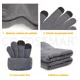 thumbnail image 4 of 3en1 Gorro Bufanda Guantes Tejidos Unisex Invierno Para Frío, 4 of 8