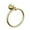Gold-766, variant on Stainless Steel Towel Ring, 304 Grade Wall Mount Holder in Black or Gold, 16.5x8.1x5cm Rust Proof & Easy Ll for Kitchen Bathroom Towel Storage,Vsgery