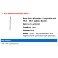thumbnail image 2 of Rear Shock Absorber - Compatible with 1976 - 1979 Cadillac Seville 1977 1978, 2 of 2
