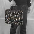 thumbnail image 5 of Lsque Dancing Skeleton Party Pattern Laptop Bag – Portable & Slim Single-Shoulder Computer Case with Adjustable Strap, Protective, Lightweight for 13”/14”/15.6” Laptops, 5 of 8