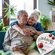 Gelatein Plus Cherry: 20 grams of protein. Ideal for clear liquid diets, swallowing difficulties, dialysis and oncology. Great pre or post-workout snack. (36 pack)