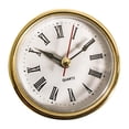 thumbnail image 2 of lionlar Round Clock Insert Replacement Bedroom Clock Head Replacing Clock Faces 65mm without, 2 of 9