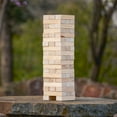 Yard Games Giant Tumbling Timbers 30" Wood Block Stacking Game, Natural