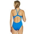 thumbnail image 3 of Arena Women's Spraypaint Maxlife Light Drop Back One Piece Swimsuit (22, Royal/Royal), 3 of 5
