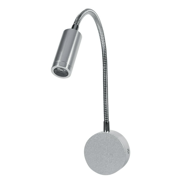 Lámpara de lectura LED, AC85-265V 3W Lámpara de cama blanca fría Lámpara de lectura Aspecto llamativo