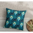 thumbnail image 5 of Ada Home Decor Hanging Leaves Contemporary Pillow, 5 of 6