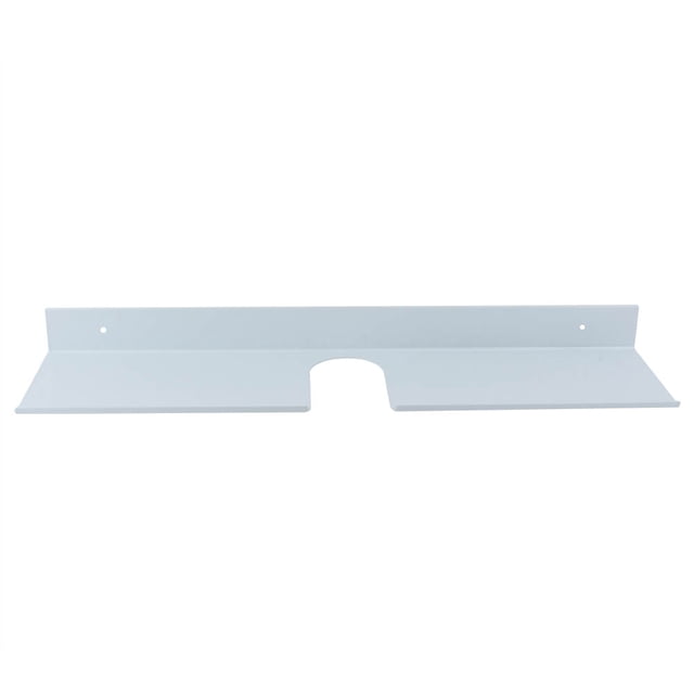 Organizador de Almacenamiento NikouMX Estante de Baño Aluminio Espacial Blanco