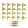 thumbnail image 4 of OULII 20Pcs Metal Box Feet Golden Raise Height for Home Decoration Wooden Crates, 4 of 6