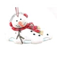 thumbnail image 3 of Kurt Adler Melting Snowman Clay Dough Holiday Ornaments Set of 3, 3 of 4