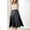 Black, variant on Pntutb Fashion Women High Waist Casual Skirts Ladies Solid Leather Skirts