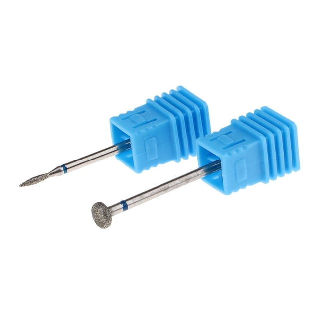 2 piezas de eléctrico para uñas, brocas para manicura, herramientas de 08 Sunnimix Broca para uñas profesional