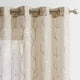 thumbnail image 1 of Cortinas traslúcidas Jinchan con bordado de hojas 160x160 cm 2 paneles, 1 of 7