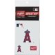thumbnail image 1 of Kit de calcomanías para casco de béisbol Rawlings MLB Authentic Angels, 1 of 4